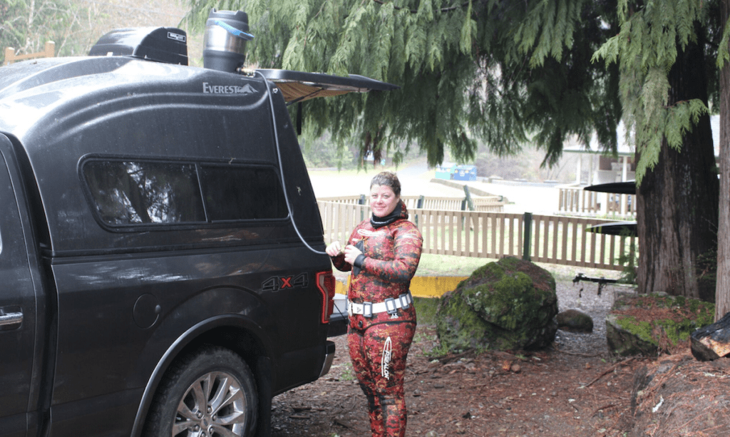 Meet the Coldwater Freediver Dwelling Full Time in a Ford F150
