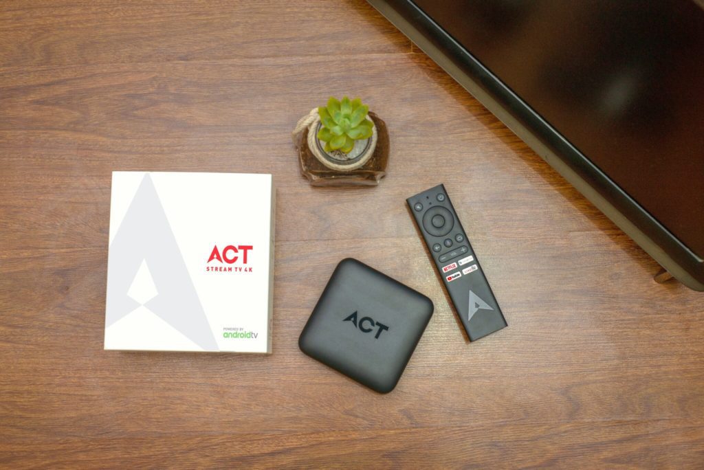 ACT Fibernet Launches ACT Stream TV 4K