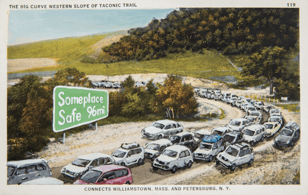 David Opdyke’s Americana Postcards Include an Environmental Twist