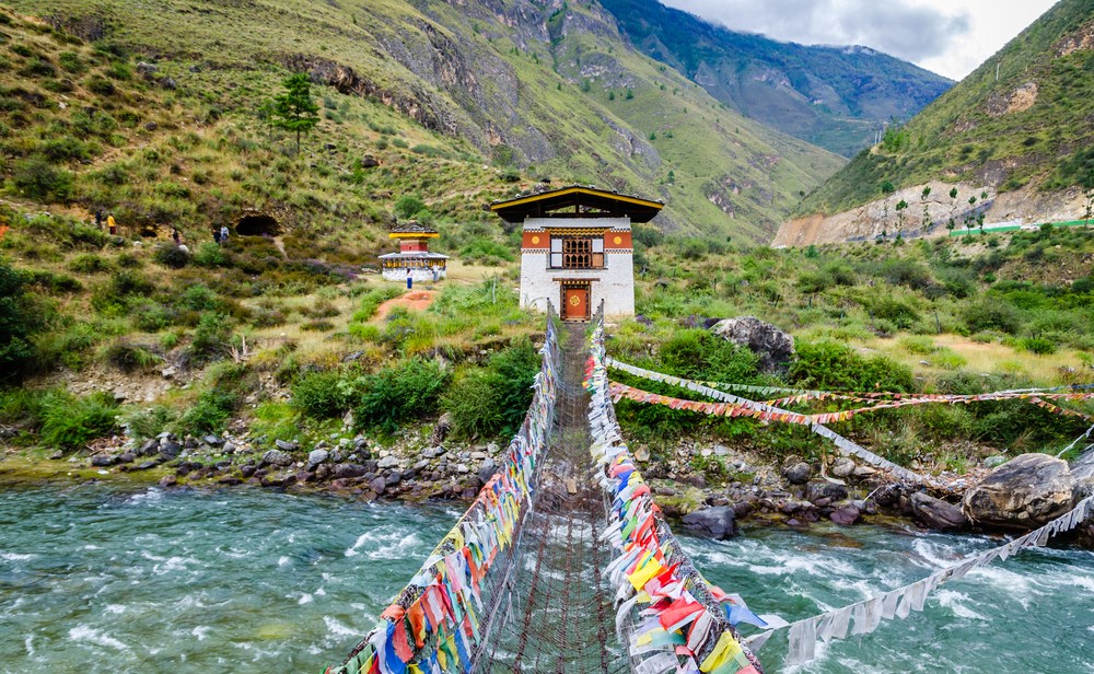 The best way to get to Bhutan