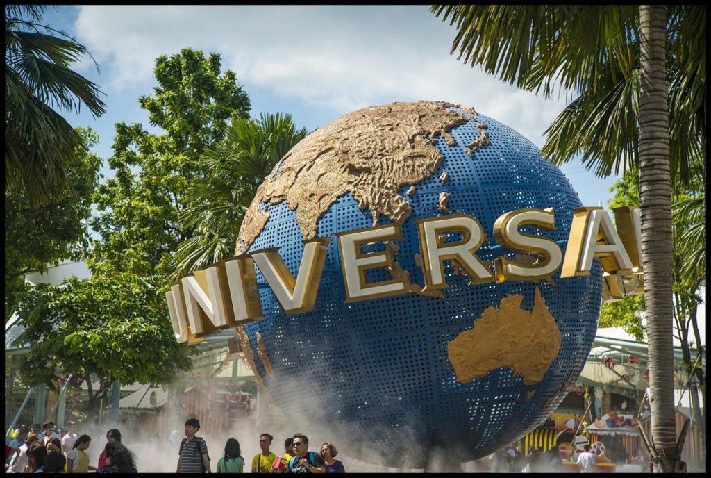 Universal Studios Globe at Sentosa Singapore