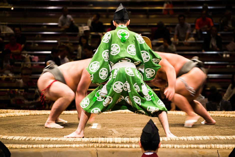 Sumo Wrestling – Ryogoku Kokugikan