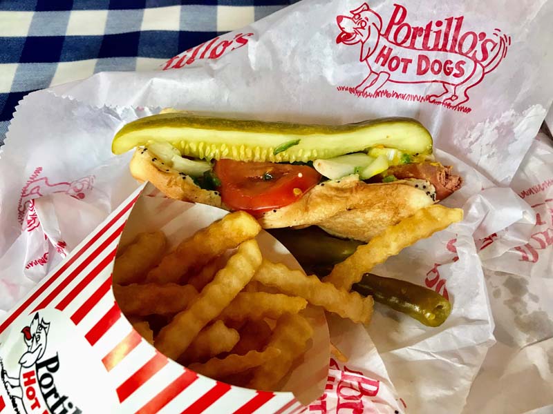 Portillo’s Scorching Canines
