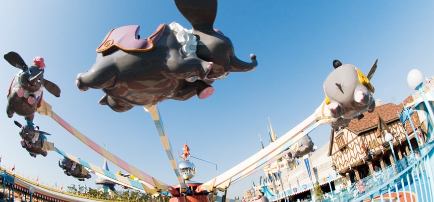 Dumbo The Flying Elephant Tokyo Disneyland