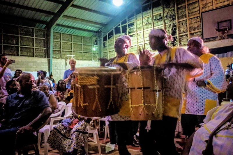 drum festival in Belize