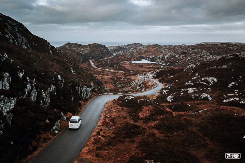 road trip in Scotland
