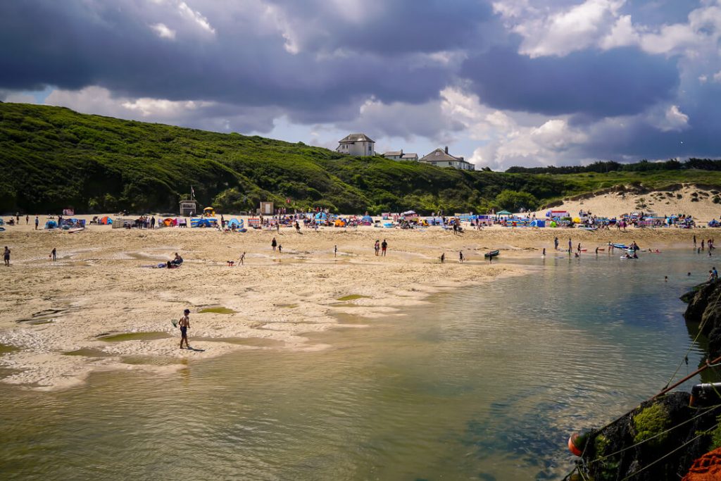 Crantock Beach, Gannel, North Cornwall, England