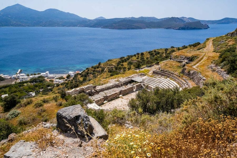 Ancient Theater in Milos