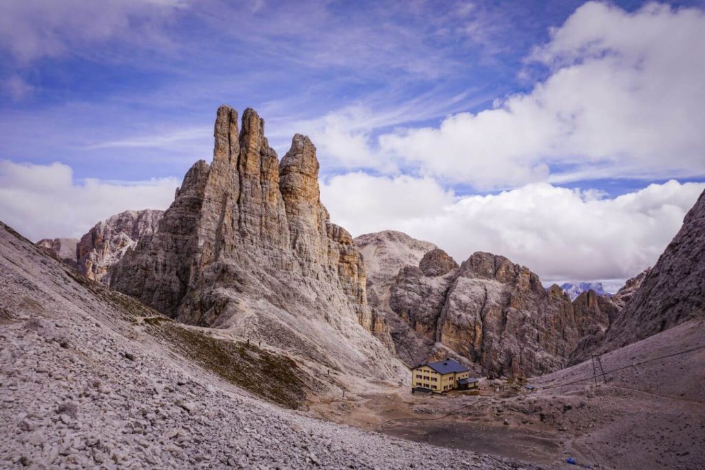 Gartlhütte, Vajolet Towers Day Hike, Italian Dolomites