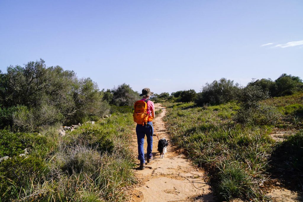 Walking to Caló des Moro, Mallorca