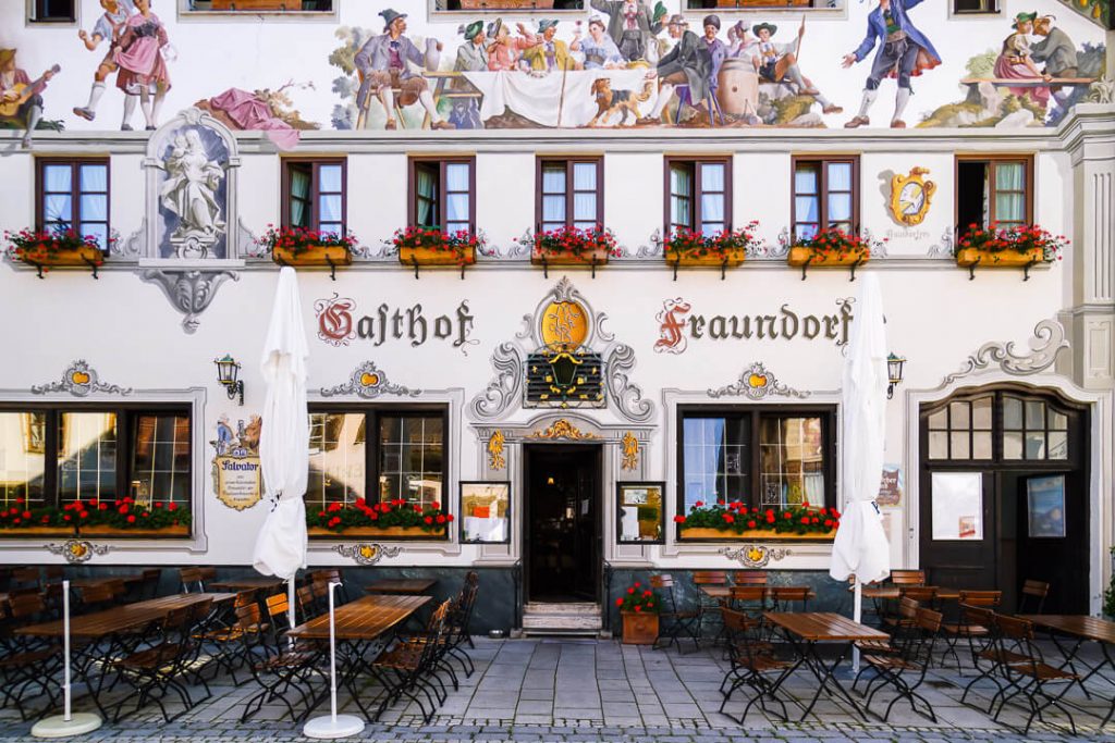 Bavarian Restaurant, Ludwigstrasse, Garmisch-Partenkirchen, Germany