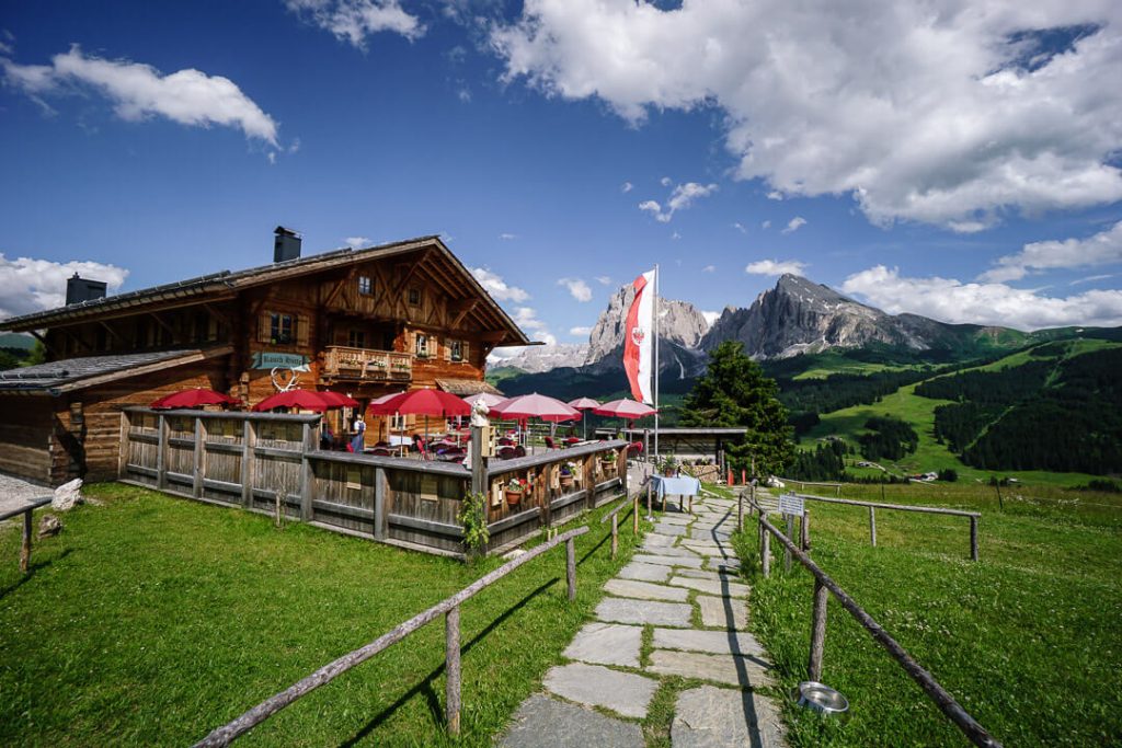 Rauchhütte, Alpe di Siusi, Dolomites