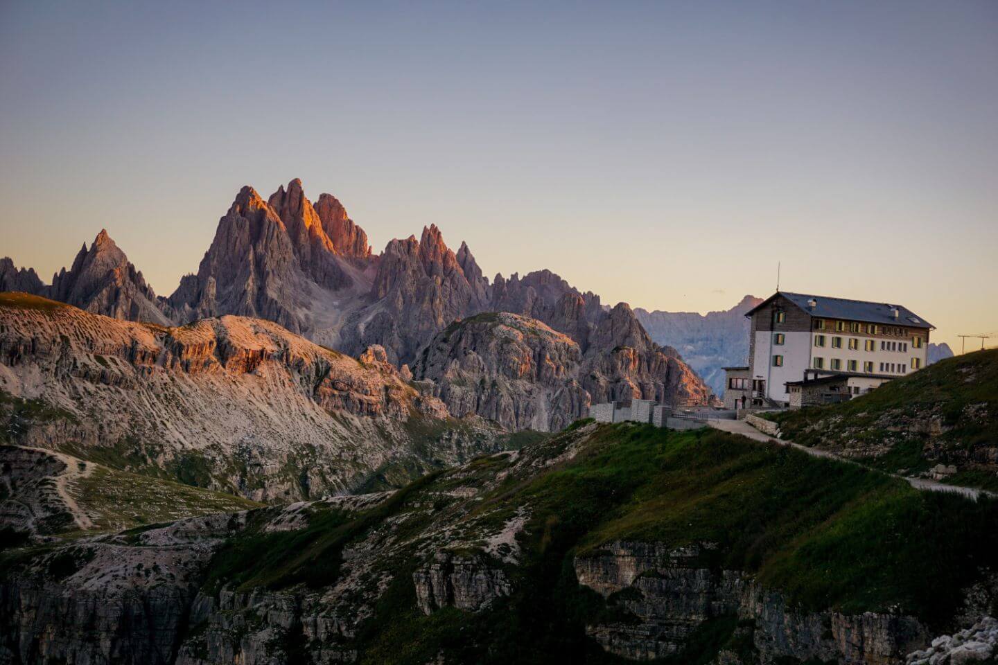 Rifugio Auronzo, Italian Dolomites, Italy - Tre Cime Hike