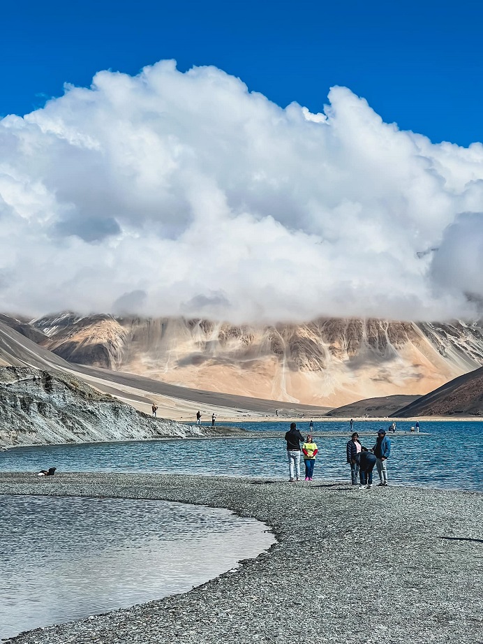 Pangong Lake in Ladakh India