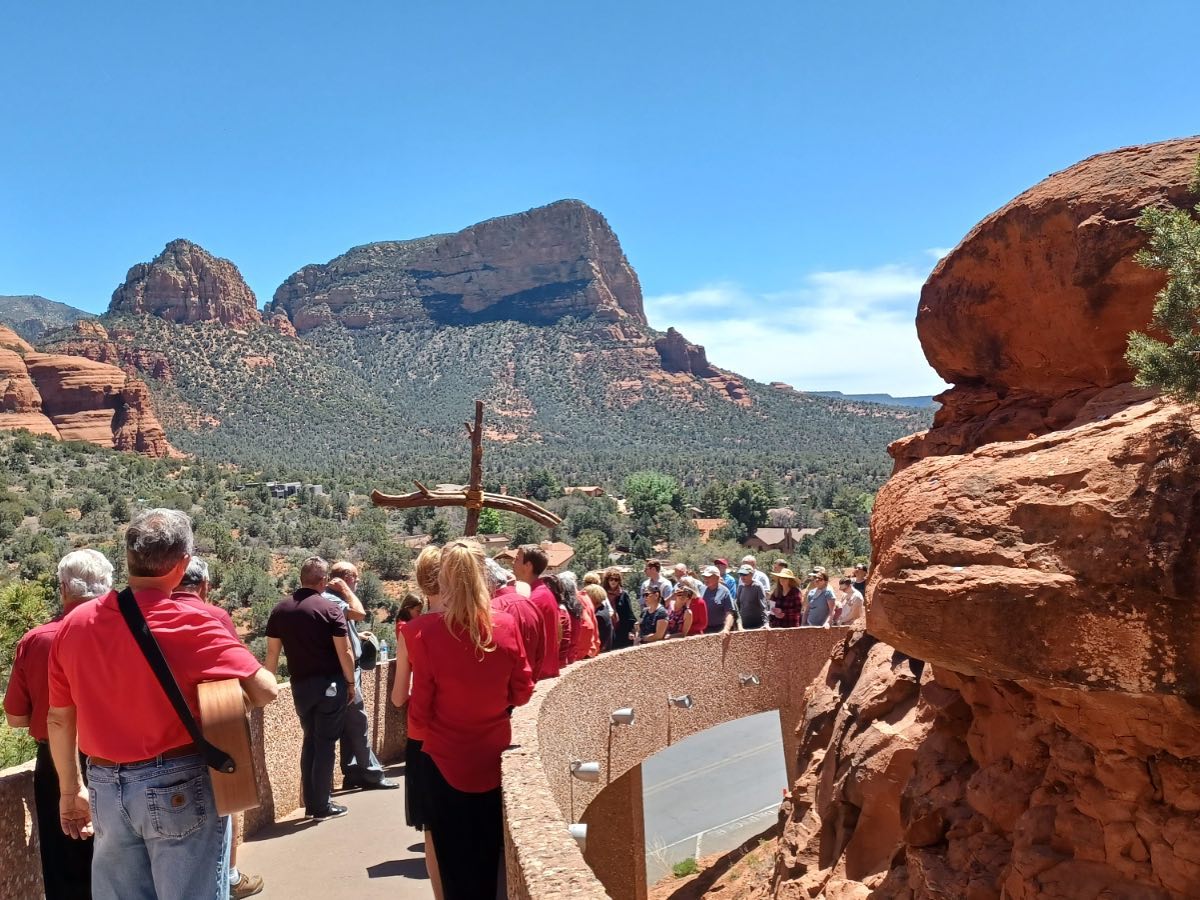 Le monument historique de la chapelle de la Sainte Croix Sedona