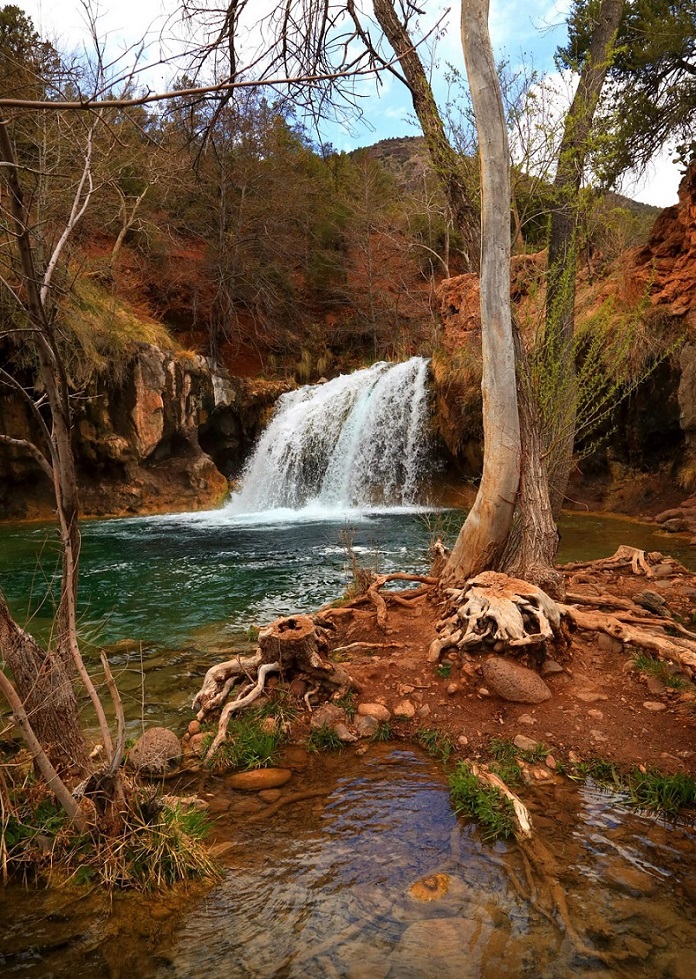 Fossil Creek Waterfall