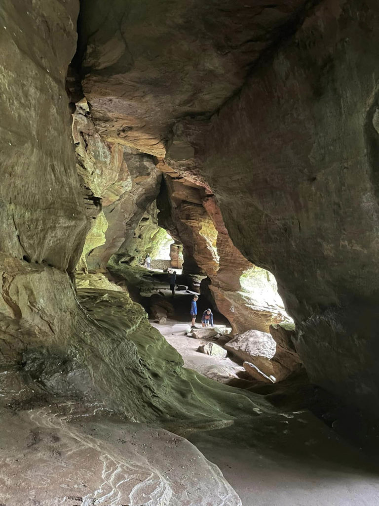 Unveiling The Enchanting Rock House In Hocking Hills State Park, Ohio 